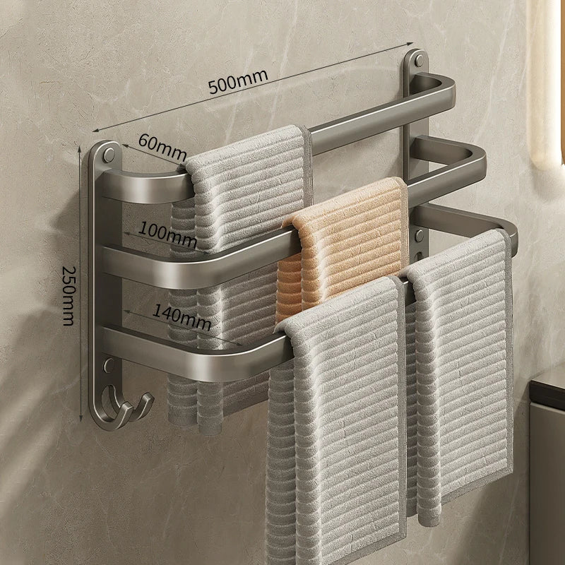 Suporte de Toalhas de Parede