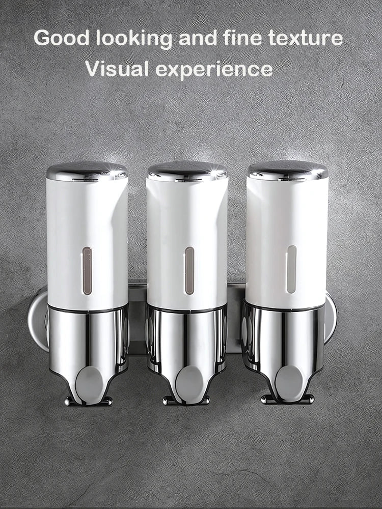 Dispenser de Sabão Inox de Parede