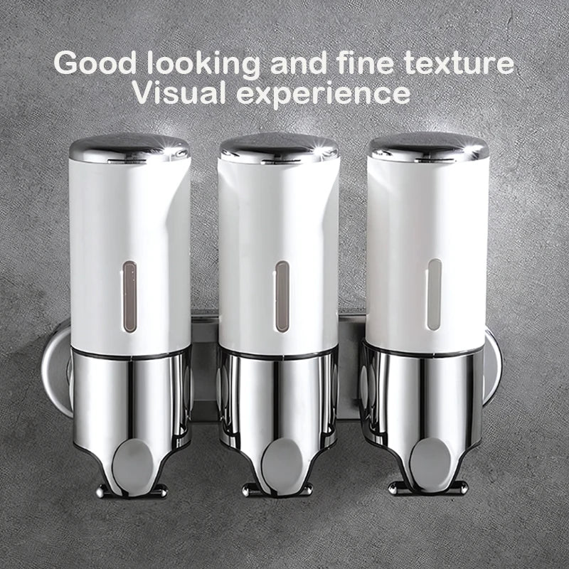 Dispenser de Sabão Inox de Parede