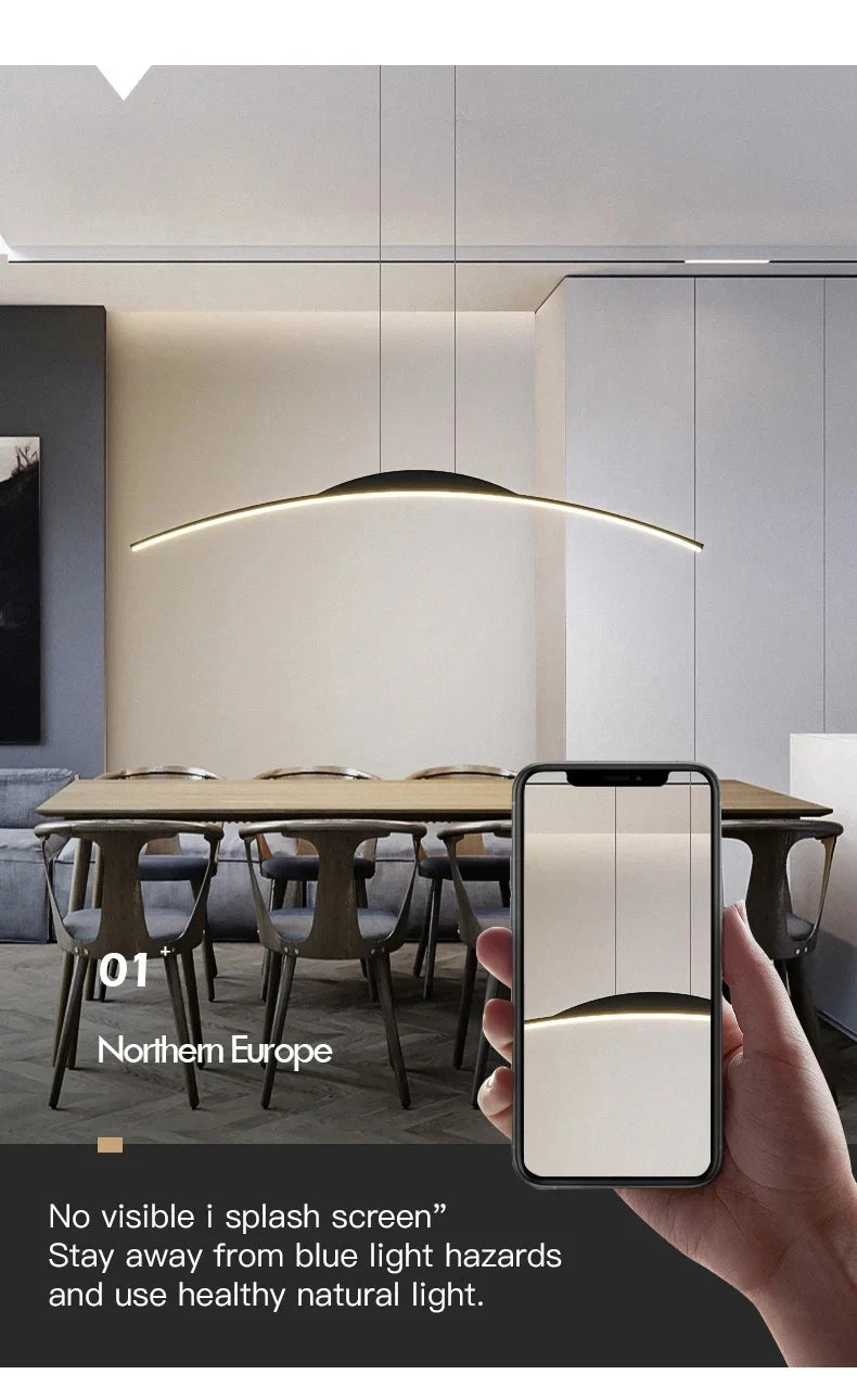 Luminária Pendente LED Moderna