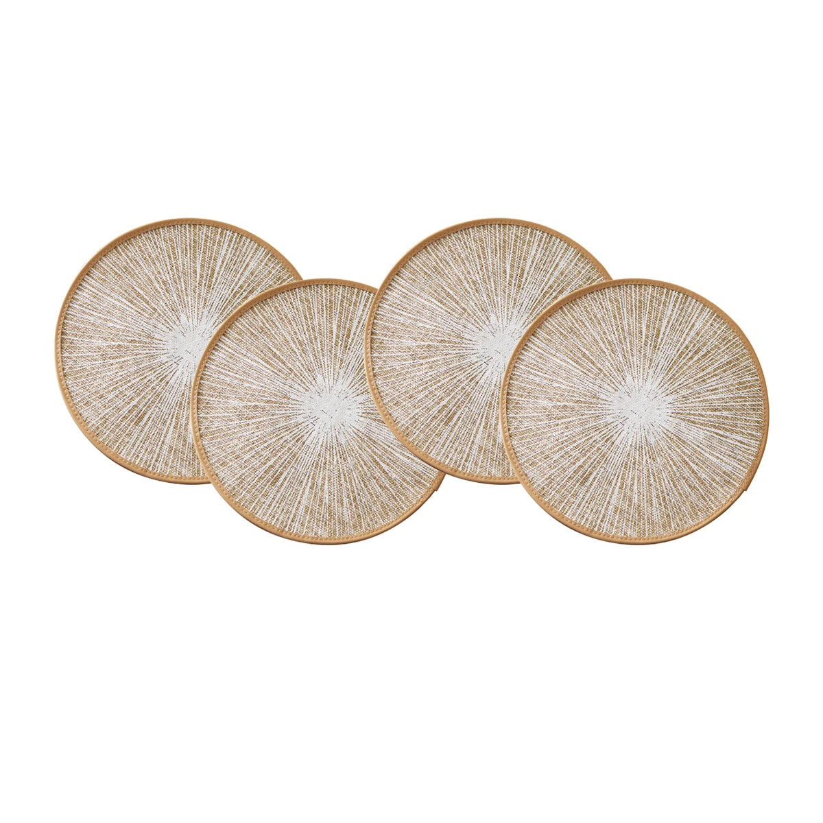 Jogo Americano Redondo em Juta Macramê Boho